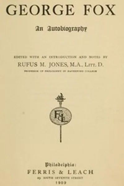 Обложка книги "Джордж Фокс: Автобиография"