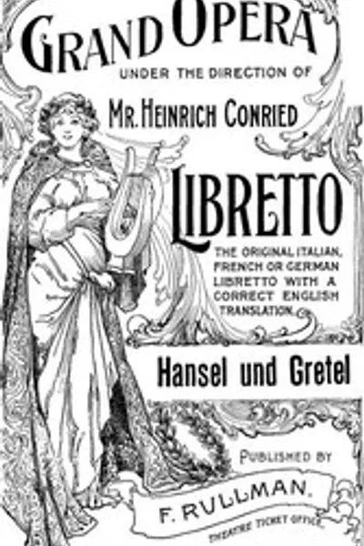 Обложка книги "Гензель и Гретель. Волшебная опера в трёх действиях"