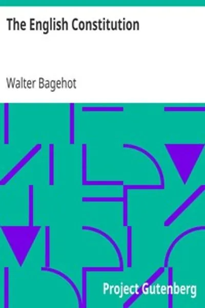 Обложка книги "Английская конституция"