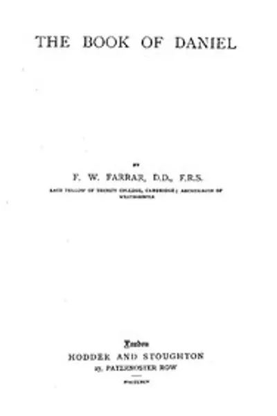 Обложка книги "Экспозиторская Библия: Книга Даниила"