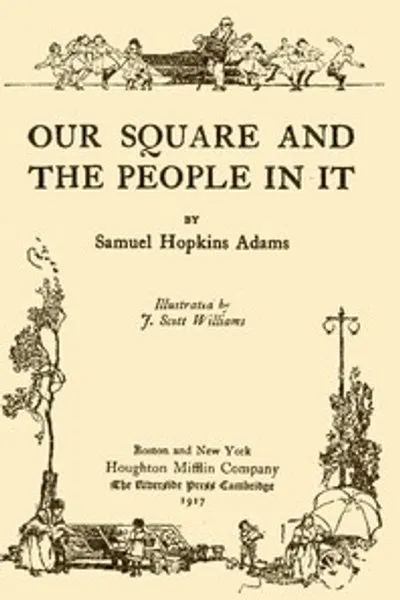 Обложка книги "Наш квартал и люди в нём"
