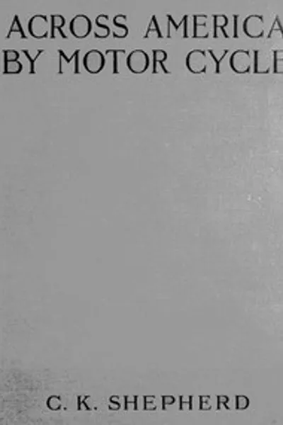 Обложка книги "Через Америку на мотоцикле"