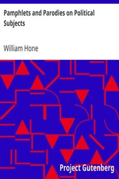Обложка книги "Памфлеты и Пародии на Политические Темы"
