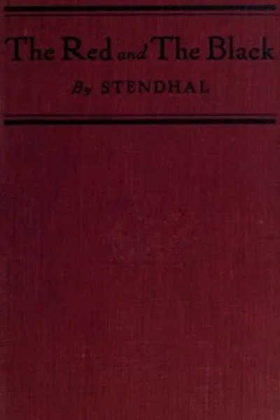 Обложка книги "Красное и чёрное. Хроника 1830 года"