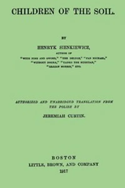 Обложка книги "Дети почвы"