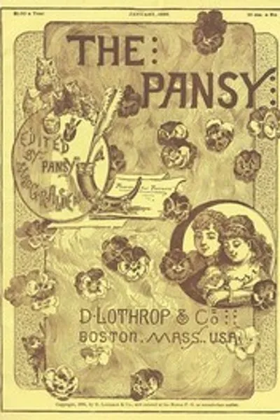 Обложка книги "Журнал Панси, январь 1886"