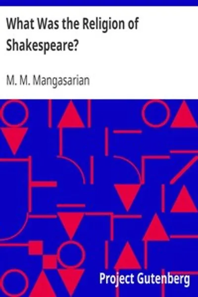Обложка книги "Какая была религия Шекспира?"