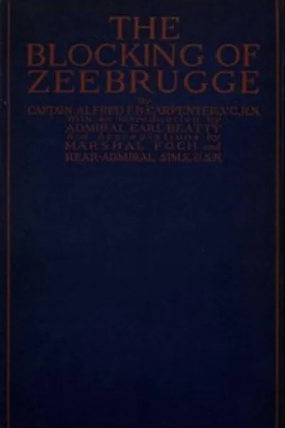 Обложка книги "Блокада Зеебрюгге"