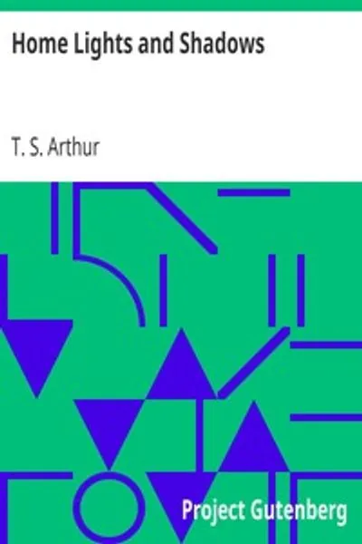 Обложка книги "Домашние огни и тени"