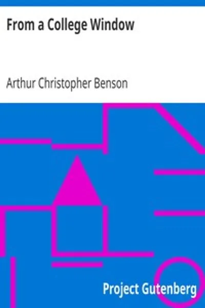 Обложка книги "Из студенческого окна"