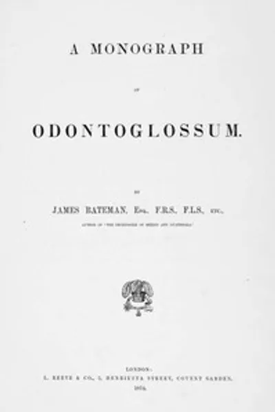 Обложка книги "Монография о роде Одонтоглоссум"