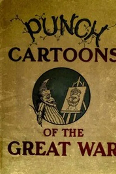 Обложка книги "Карикатуры Punch о Великой войне"