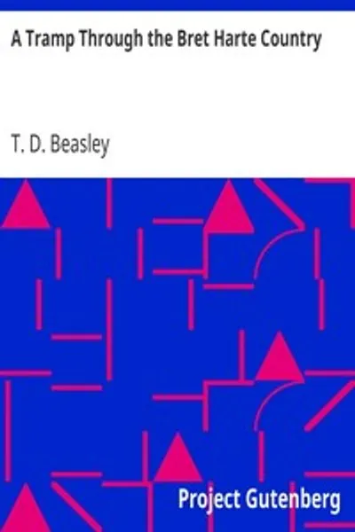 Обложка книги "Бродяга по стране Брета Гарта"