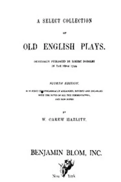 Обложка книги "Избранная коллекция старых английских пьес. Том 10"