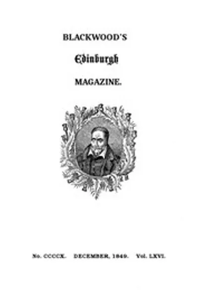 Обложка книги "Черный лес. Эдинбургский журнал, Том 66, № 410, Декабрь 1849"
