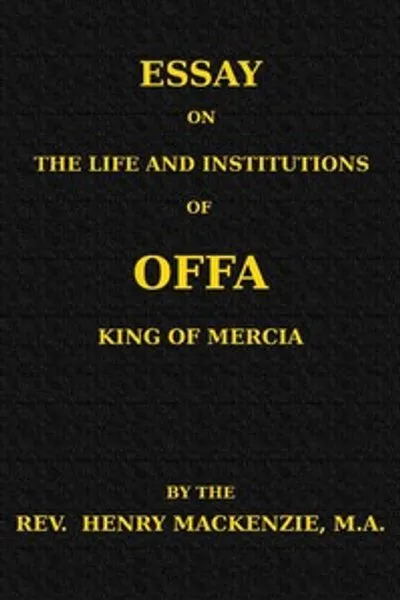 Обложка книги "Эссе о жизни и институтах Оффы, короля Мерсии, 755–794 гг. н.э."