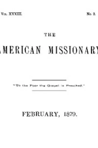 Обложка книги "Американский миссионер — Том 33, № 02, февраль 1879"