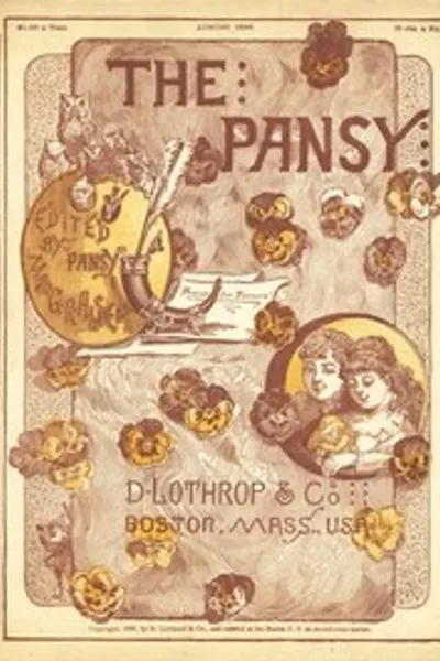 Обложка книги "Журнал "Панси", август 1886"