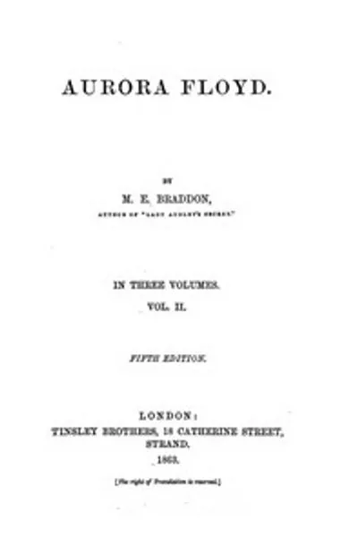Обложка книги "Аврора Флойд. Том 2. Пятое издание"