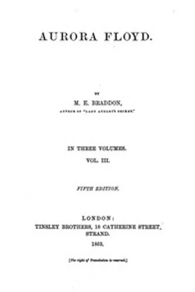Обложка книги "Аврора Флойд. Том 3. Пятое издание"