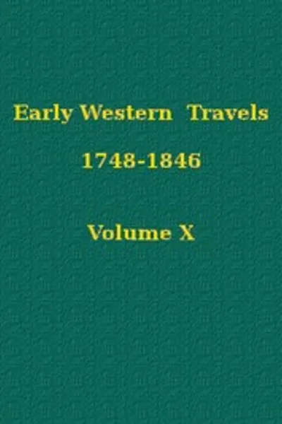 Обложка книги "Журнал Халма, 1818-19; Письма Флауэра из Лексингтона и Иллинойса, 1819; Письма Флауэра из Иллинойса, 1820-21; и Дневник Вудса, 1820-21"