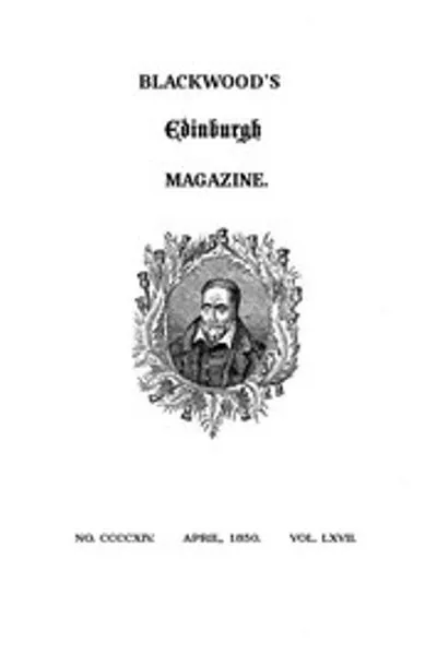 Обложка книги "Черный лес. Эдинбургский журнал, том 67, номер 414, апрель 1850"