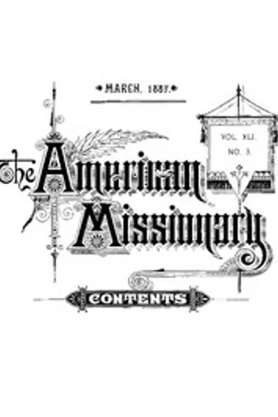 Обложка книги "Американский миссионер — Том 41, № 03, март 1887"