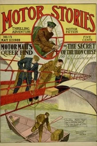 Обложка книги "Мотор Мэтт и его странная находка, или Тайна железного сундука"