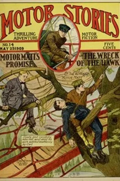Обложка книги "Обещание Мотора Мэтта, или Крушение Ястреба"