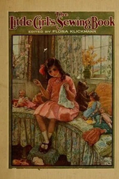 Обложка книги "Книга шитья для маленькой девочки"