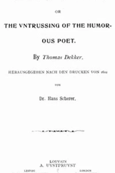 Обложка книги "Сатиро-Мастикс; или, Развязывание Юмористического Поэта"