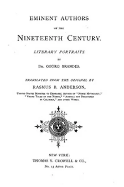 Обложка книги "Видные авторы XIX века: литературные портреты"