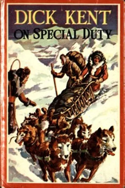 Обложка книги "Дик Кент в особой службе"