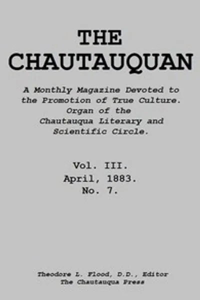 Обложка книги "Чаутокван. Том 03, апрель 1883"