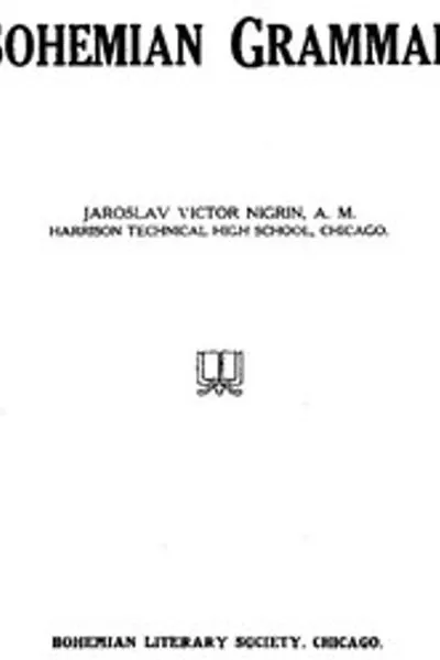 Обложка книги "Чешская грамматика"