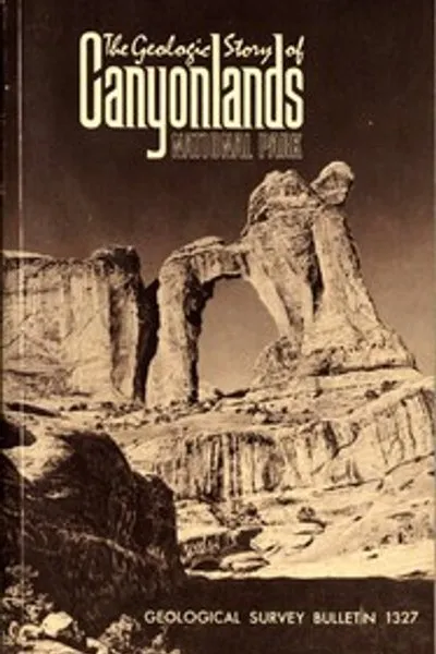 Обложка книги "Геологическая история Национального парка Каньонлендс"