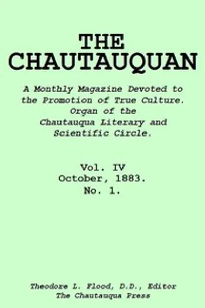 Обложка книги "Чаутокван. Том 04, октябрь 1883"