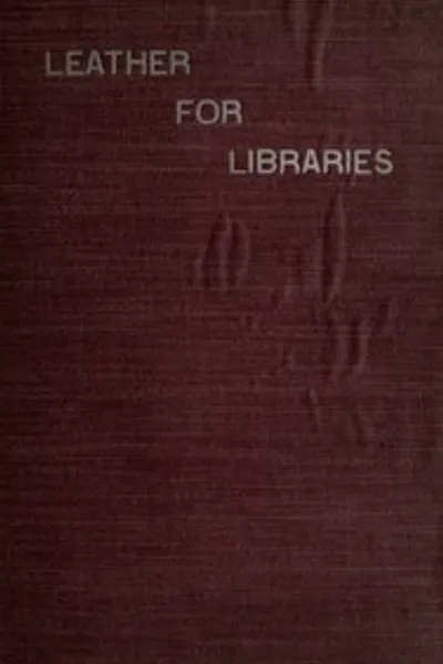 Обложка книги "Кожа для библиотек"