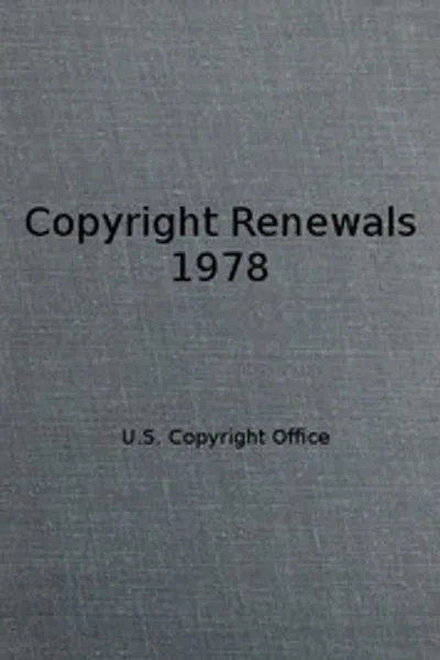 Обложка книги "Возобновление авторских прав 1978"