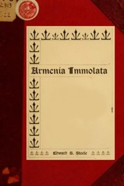 Обложка книги "Армения, принесённая в жертву"