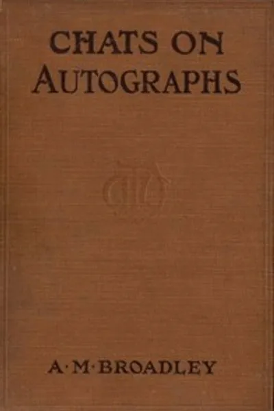 Обложка книги "Беседы об автографах"