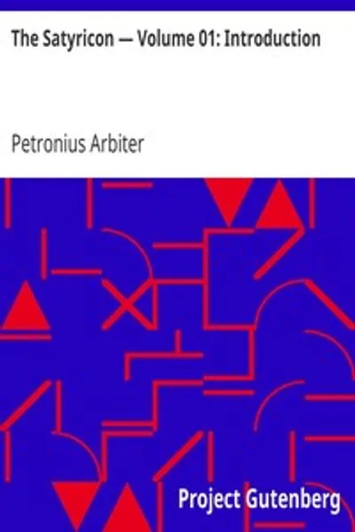 Обложка книги "Сатирикон. Том 01: Введение"