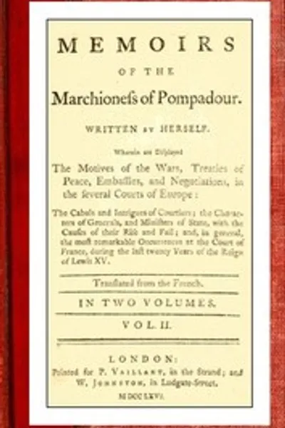 Обложка книги "Мемуары маркизы Помпадур (том 2 из 2)"