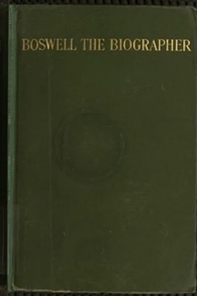 Обложка книги "Босуэлл — биограф"