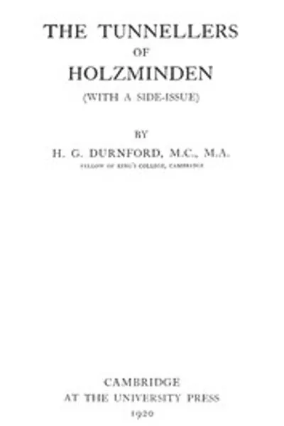 Обложка книги "Туннелировщики Хольцмайнена (с побочным вопросом)"