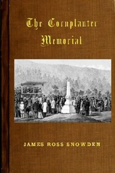 Обложка книги "Памятник Корнплантеру: Исторический очерк о Ги-ант-ва-чиа — Корнплантере и шести нациях индейцев"