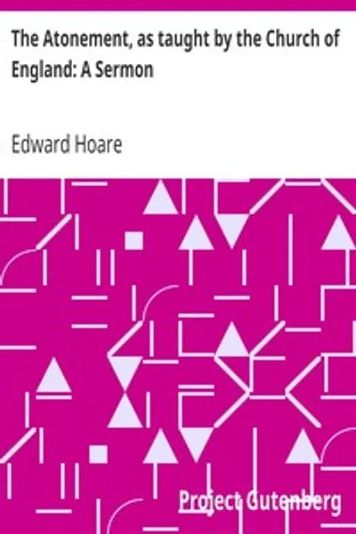 Обложка книги "Искупление, как его учит Церковь Англии: Проповедь"