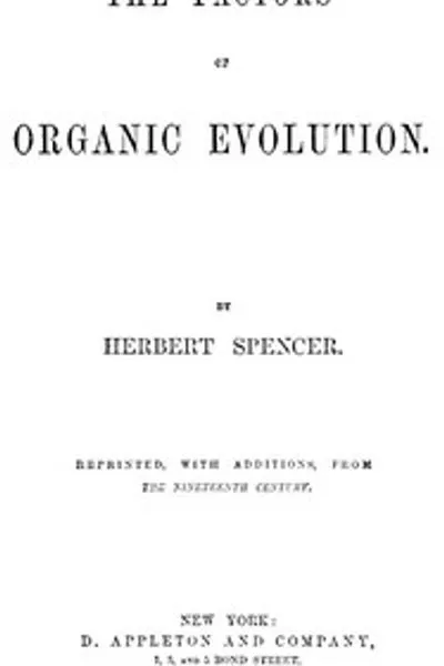 Обложка книги "Факторы органической эволюции"
