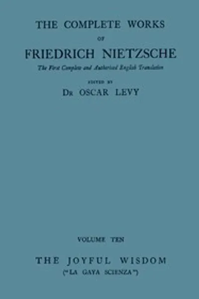 Обложка книги "Весёлая наука"