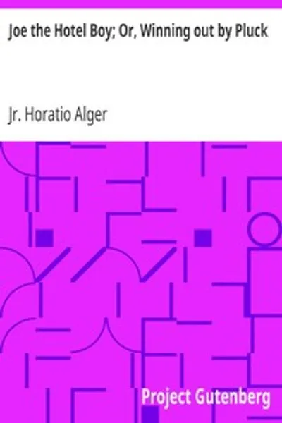 Обложка книги "Джо, мальчик из гостиницы; Или, победа благодаря старанию"